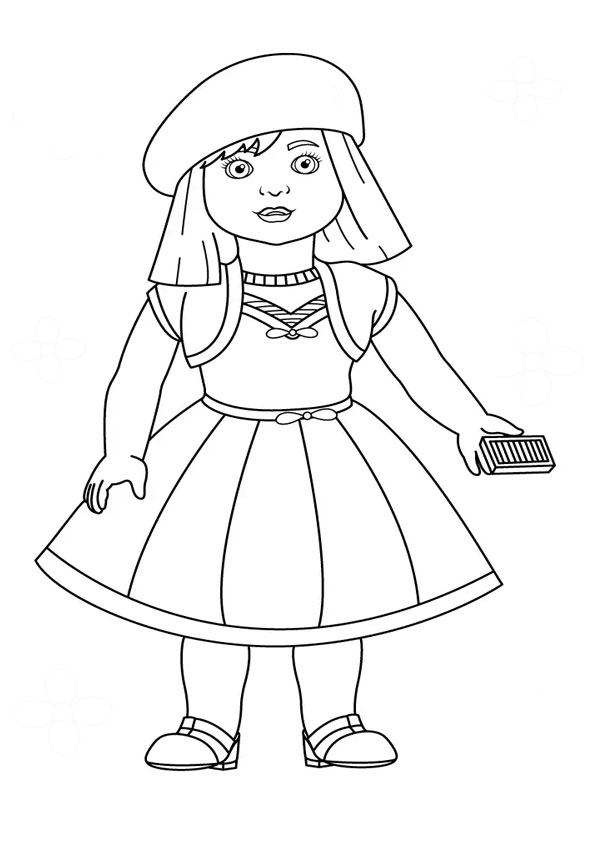 Coloring pages free printable baby doll coloring pages for kids