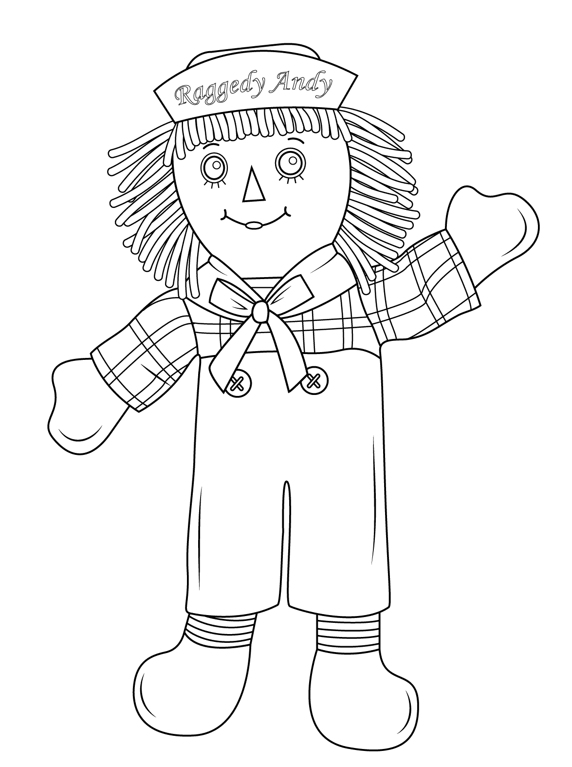 Doll coloring pages