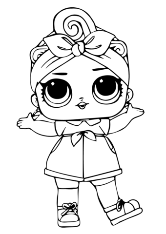Can do baby lol surprise doll coloring page free printable coloring pages