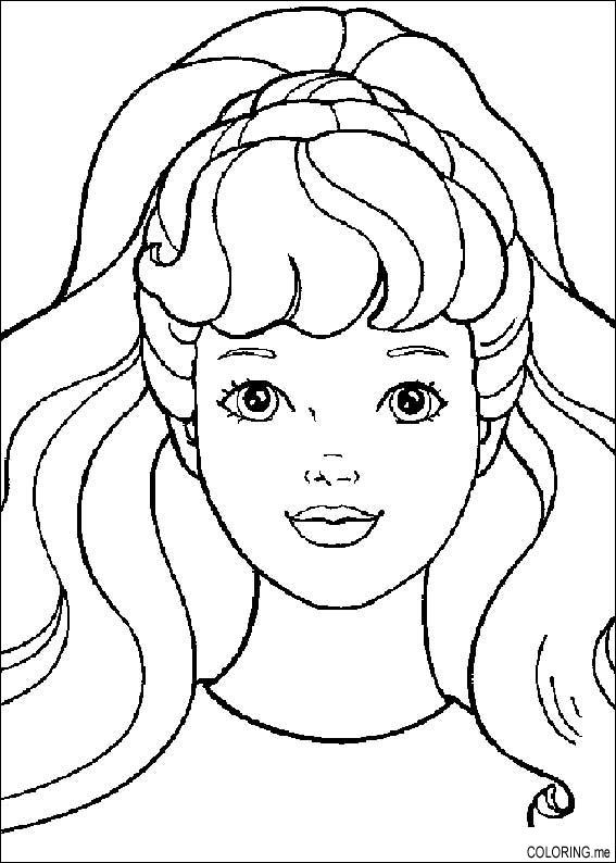 Page barbie face