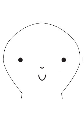 Free printable cloth doll face templates