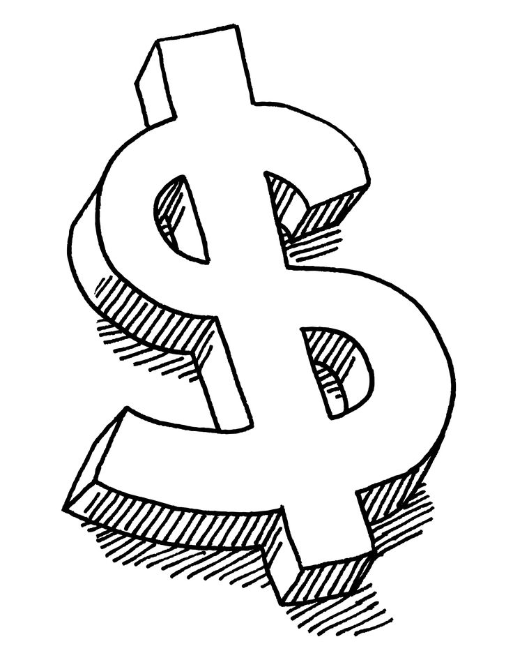 Explore the world of money with fun coloring pages