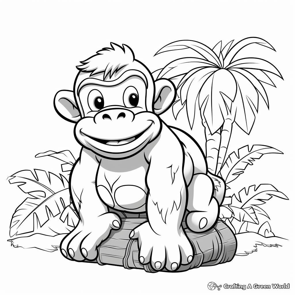 Donkey coloring pages