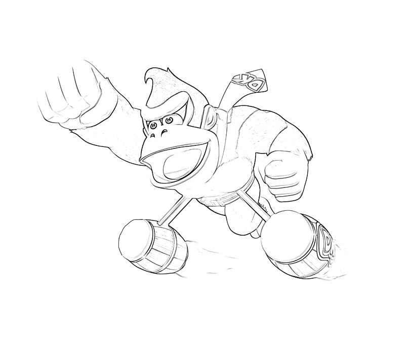 Donkey kong country returns donkey kong rocket mario