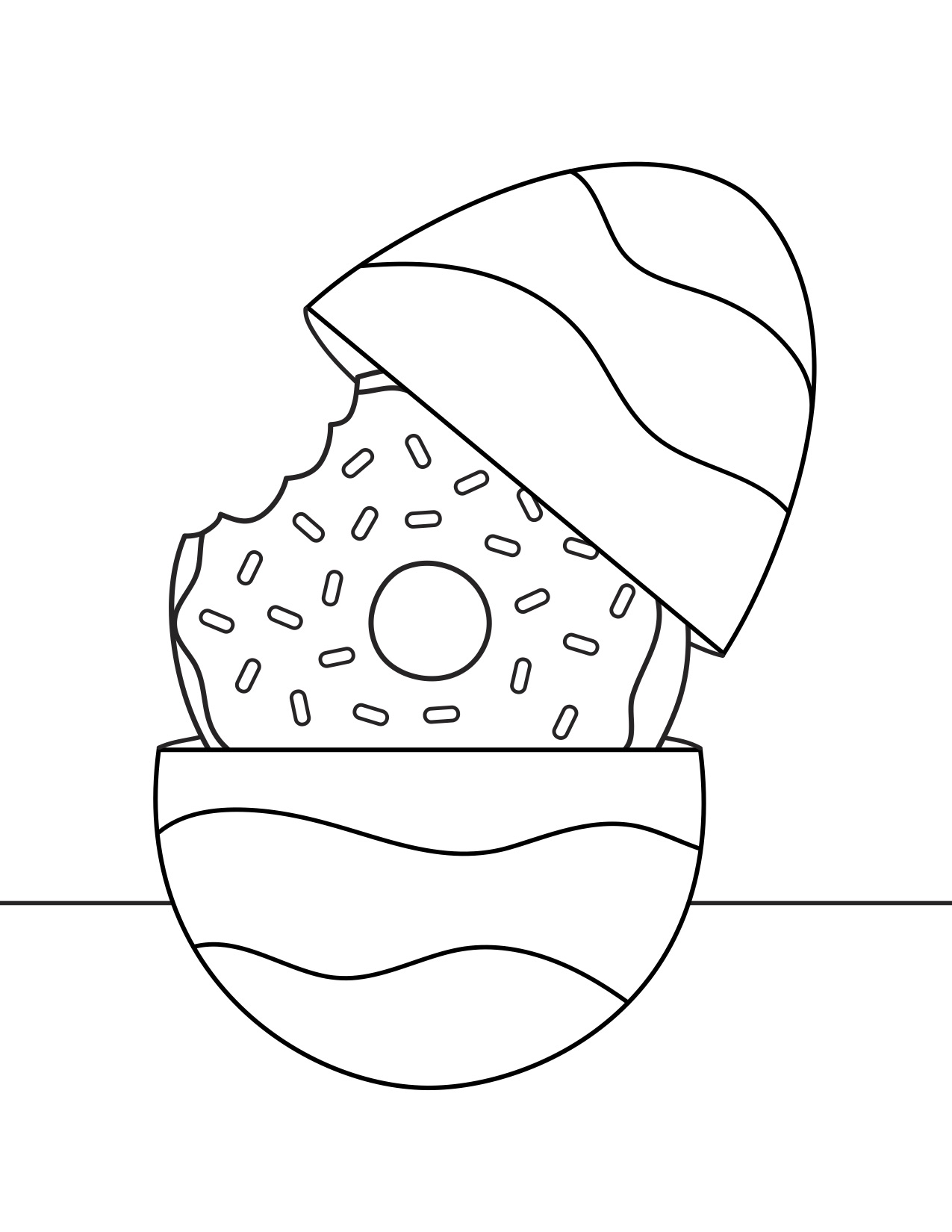 Download this dunkin coloring book for some easter fun dunkin
