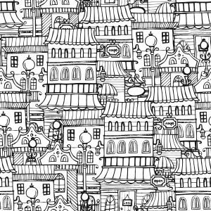 Doodle coloring archives