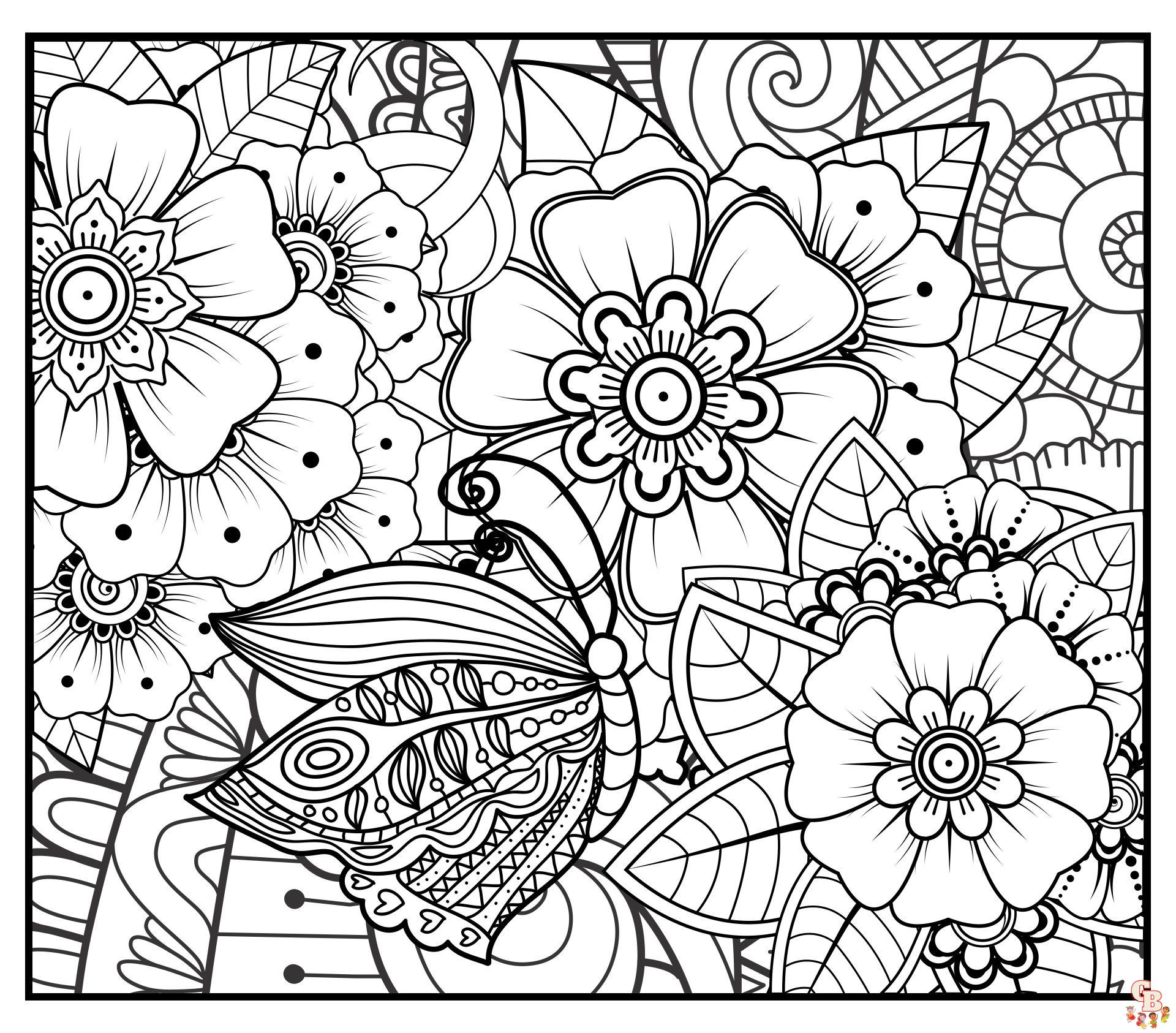 Discover the joy of coloring with cute doodle coloring pages