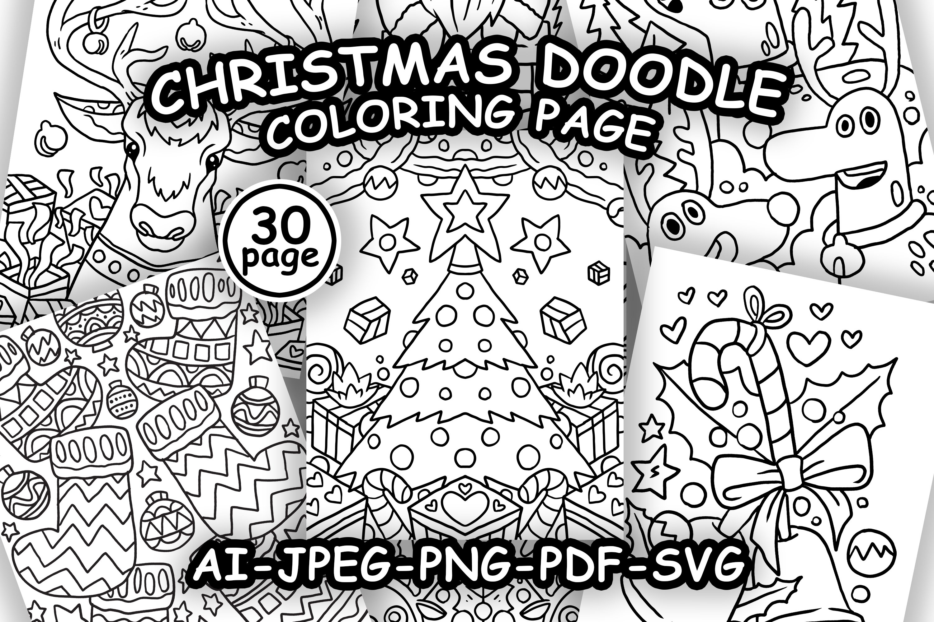 Christmas doodle