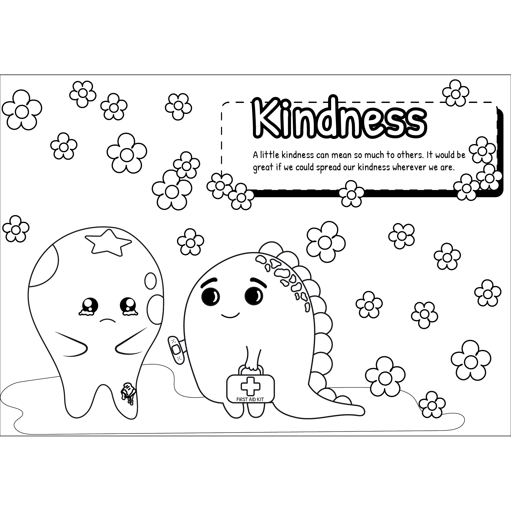 Fun doodle art colouring worksheets for children
