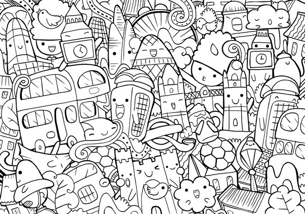 Page new year coloring page images
