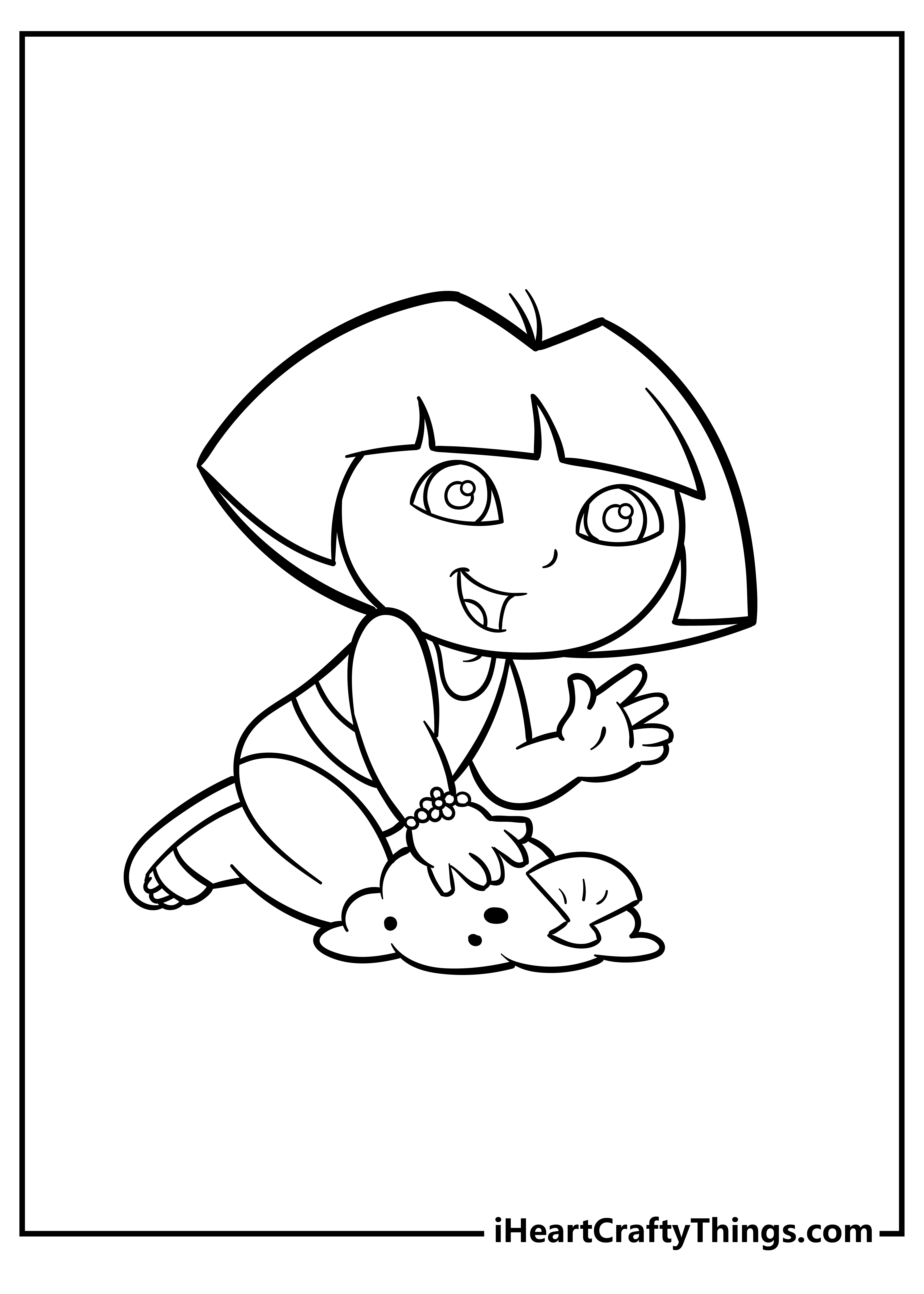 Dora coloring pages free printables