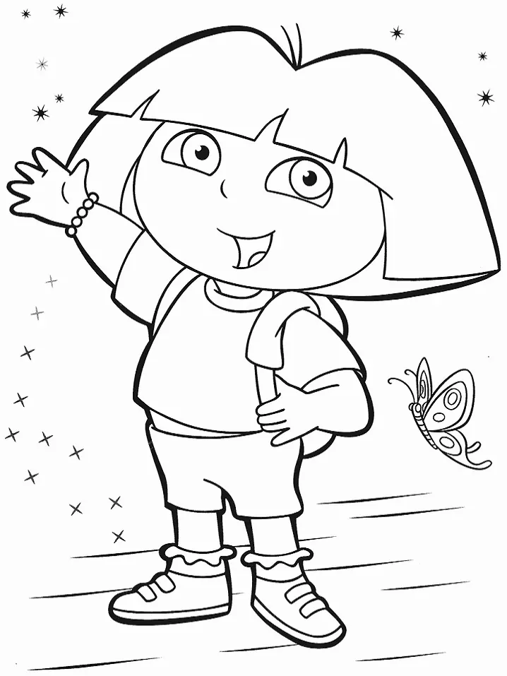 Dora malvorlagen