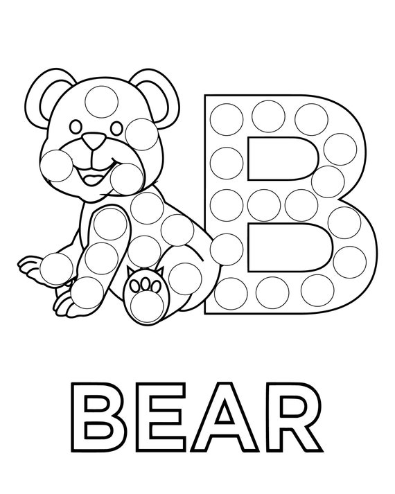 Dot marker printable dot numbers do a dot printable dot worksheet preschool pre