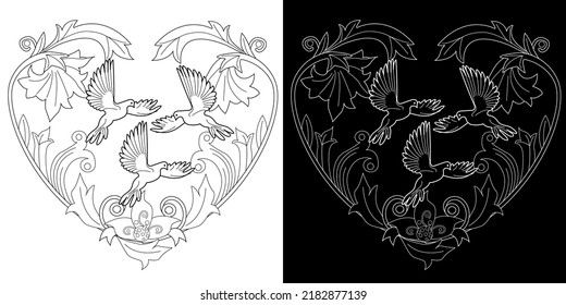 Hundred coloring page dove peace royalty