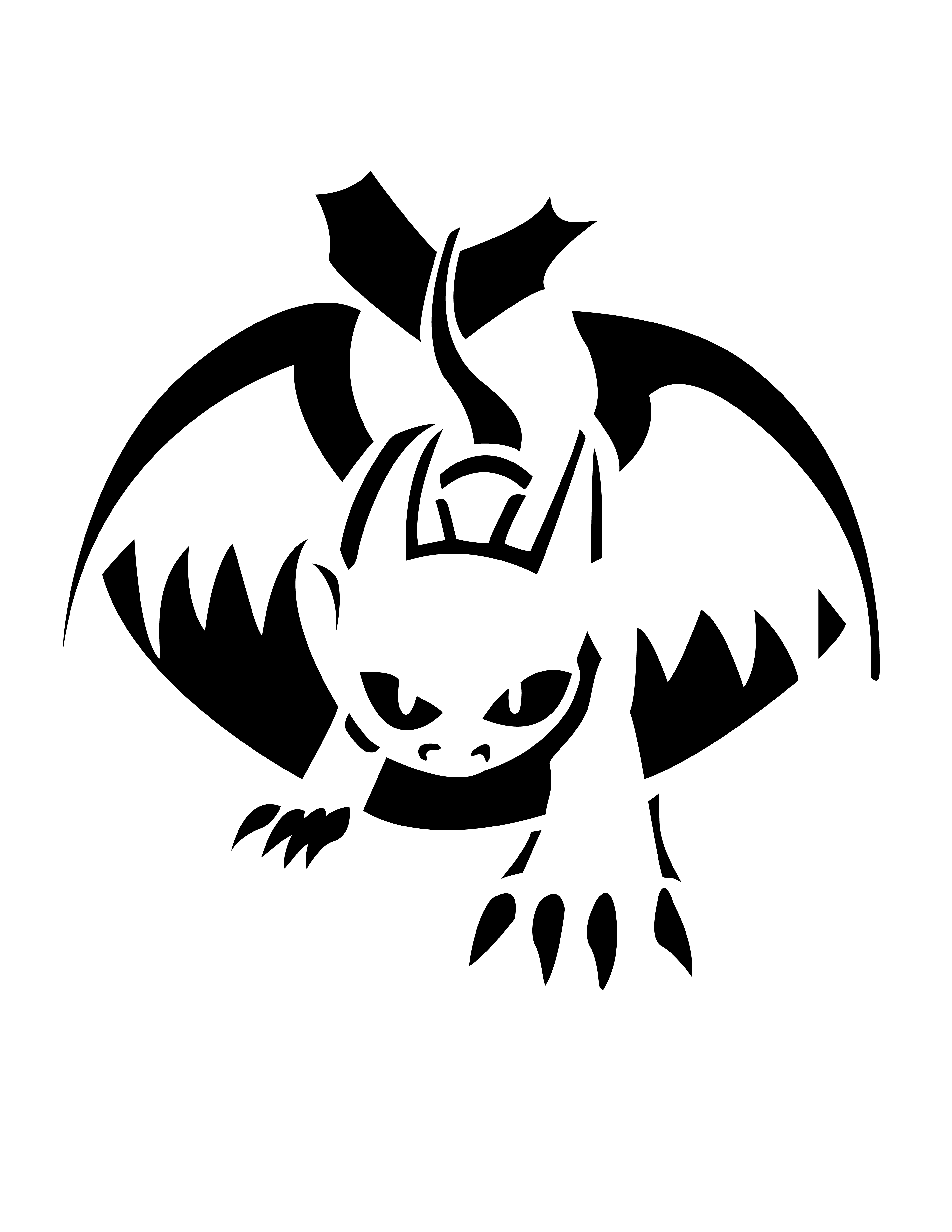 How to train your dragon free pumpkin stencil