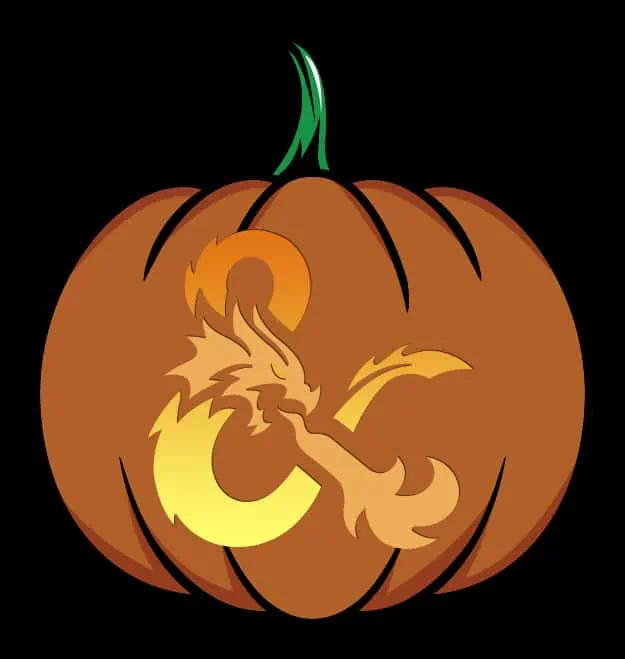 Dragon pumpkin carving patterns âfree stencils