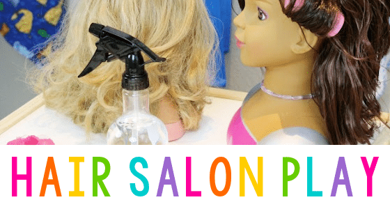 Hair salon dramatic play printables