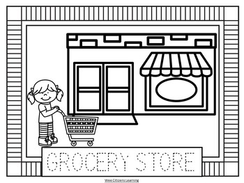 Grocery store dramatic play center by miss roz preschool days tpt