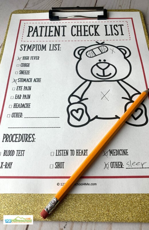 Ðº free printable doctor pretend play