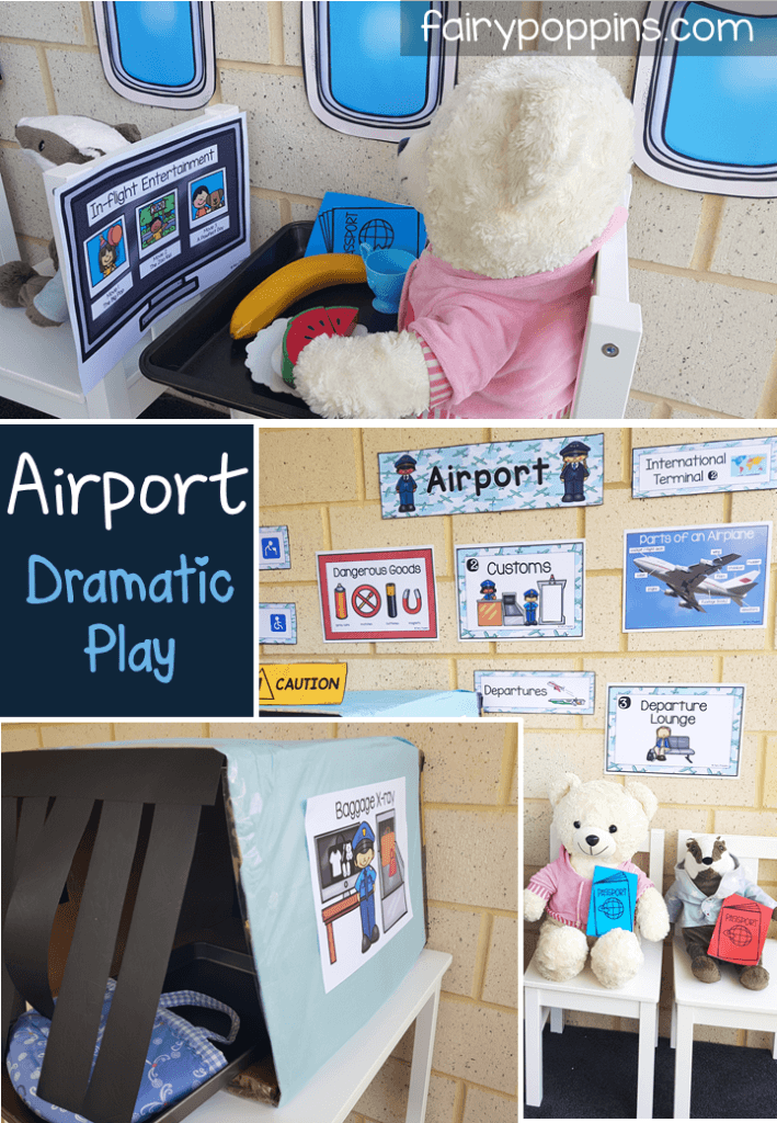 Airport dramatic play center