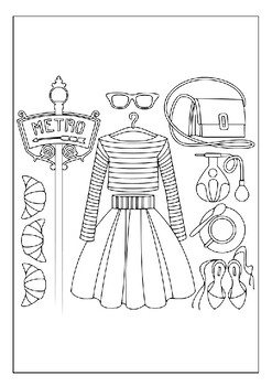 Printable dresses coloring sheets collection unleash your creativity pages