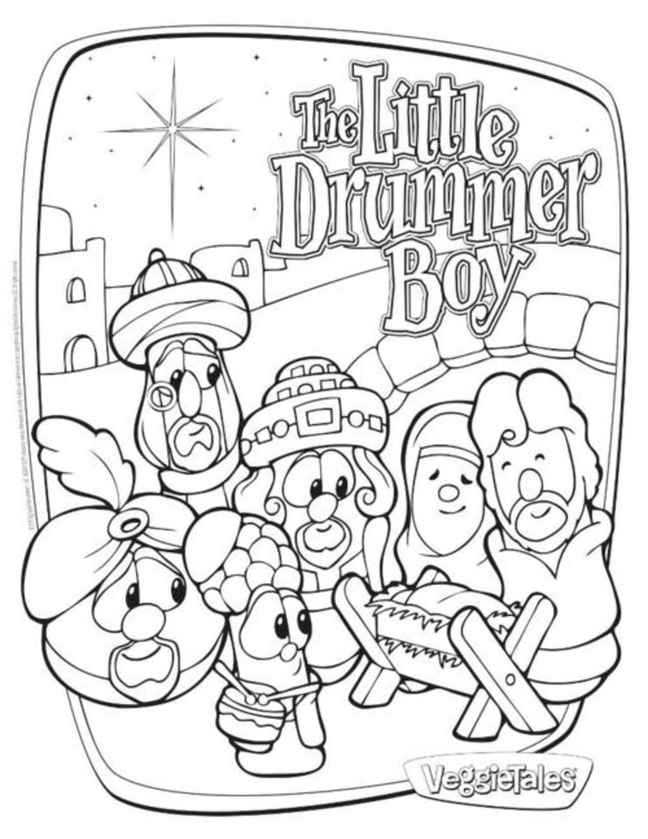 The little drummer boy printables