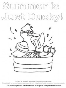 Duck â printables for kids â free word search puzzles coloring pages and other activities