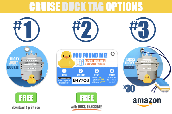 Cruise ducks