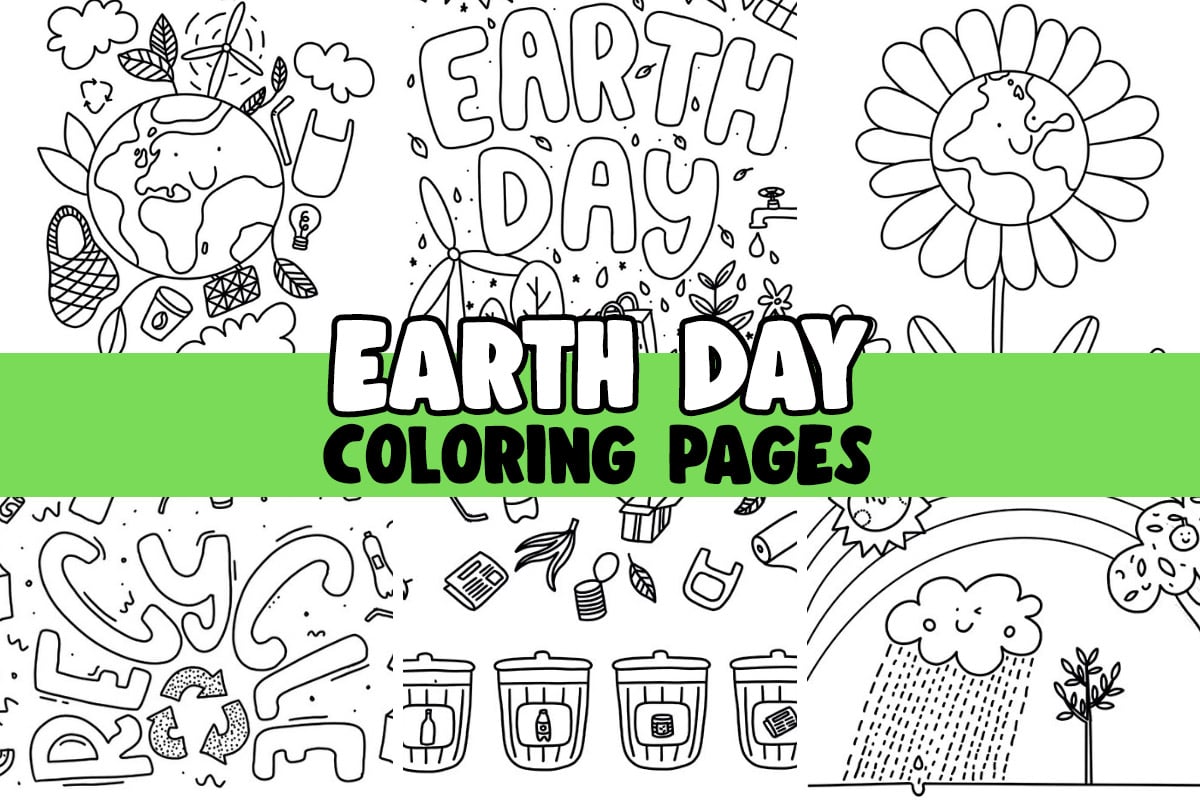 Earth day coloring pages