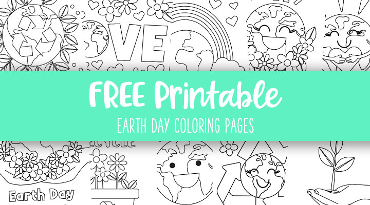 Earth day coloring pages
