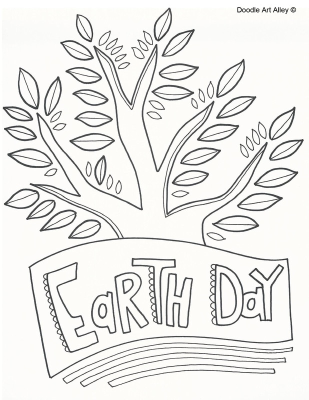 Earth day coloring pages
