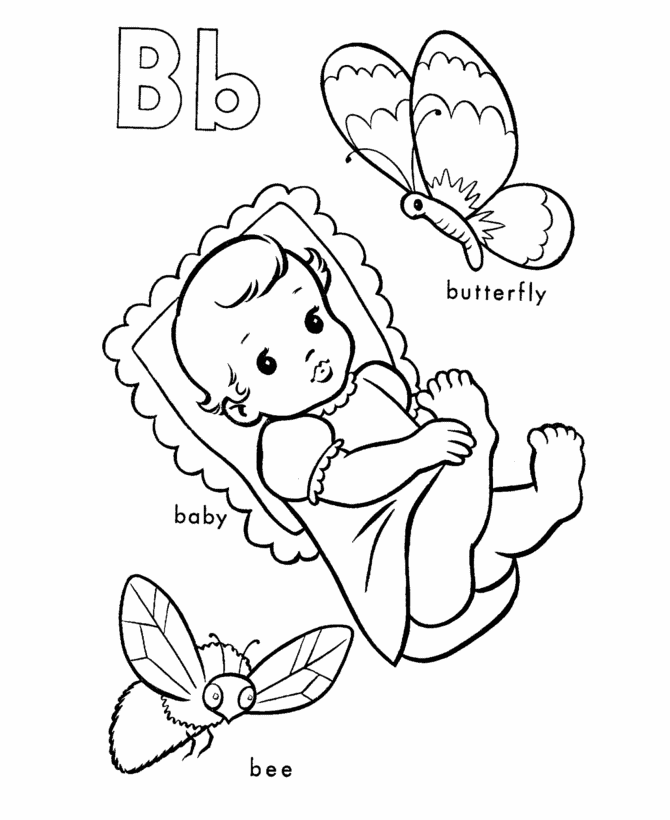 Abc alphabet coloring sheets