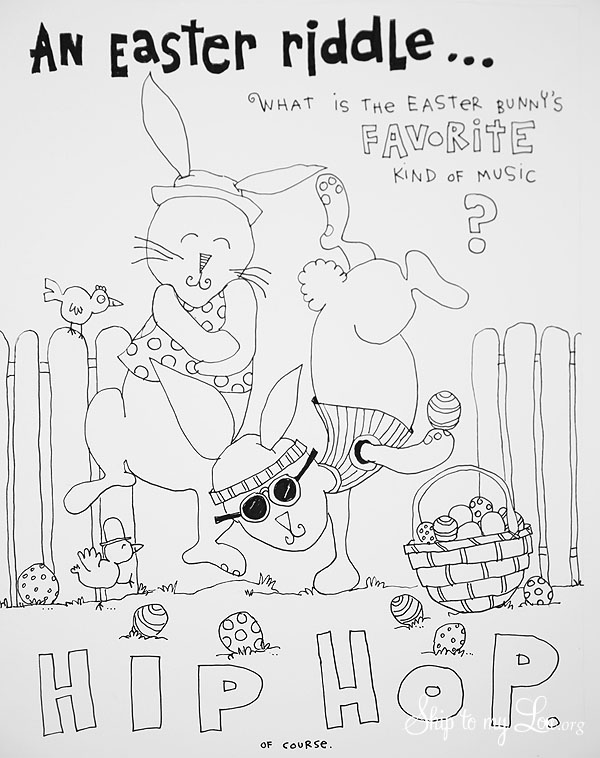 The cutest free easter coloring pages skip to my lou