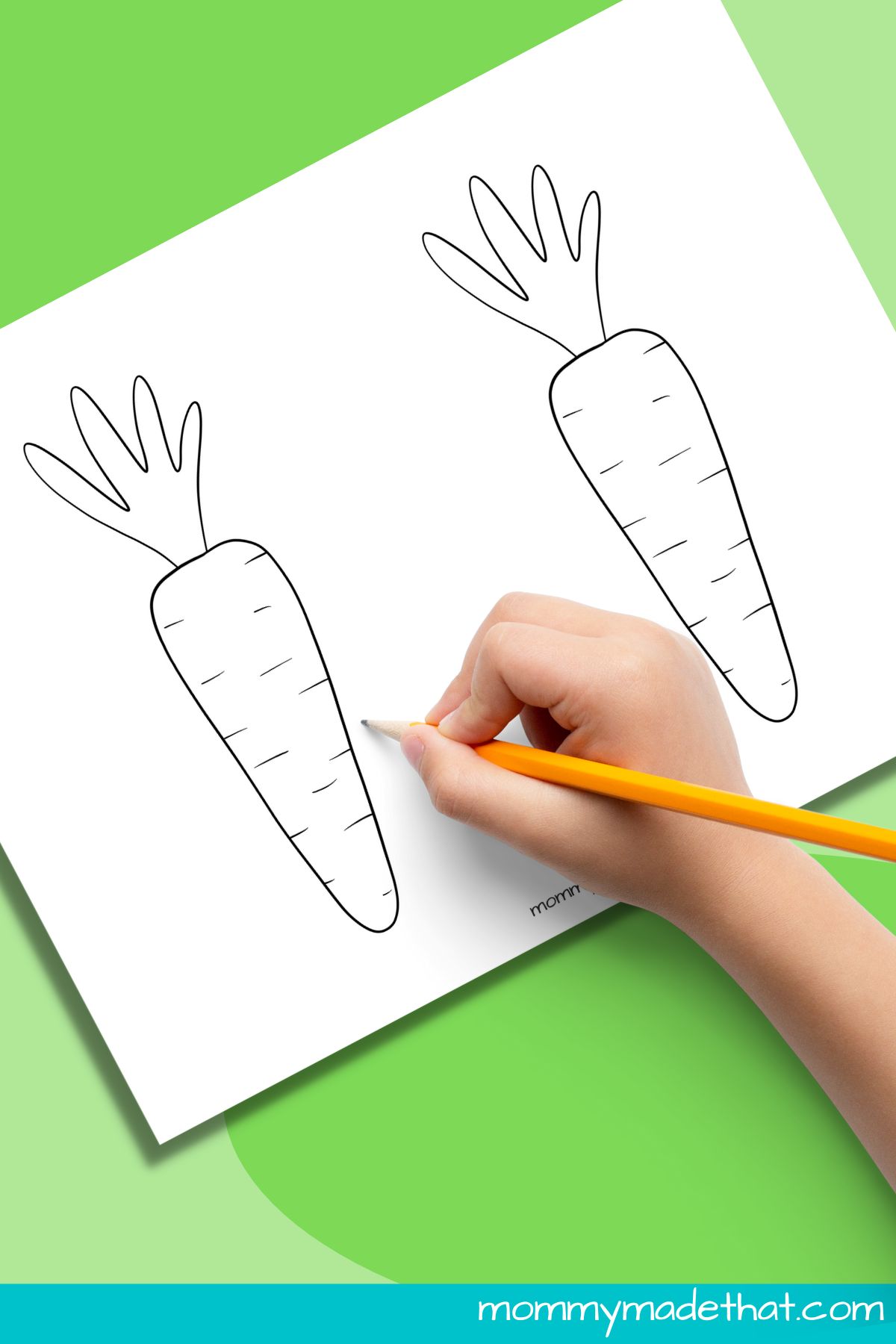 Carrot templates free printable outlines