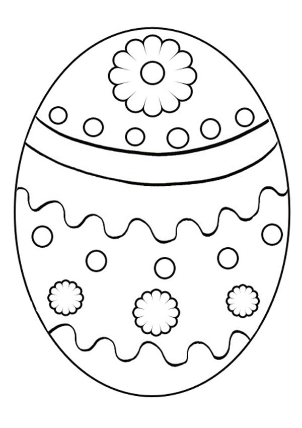 Free printable easter egg coloring page crafts and worksheets for preschooltoddler and kindergarten