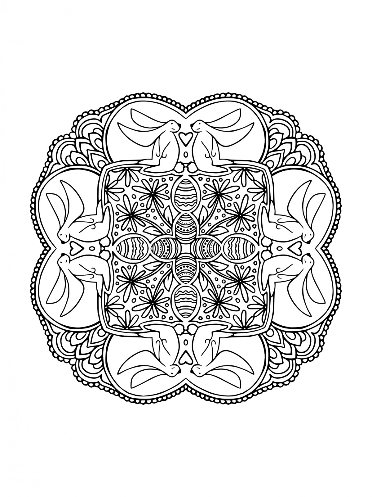 Free printable adult coloring pages