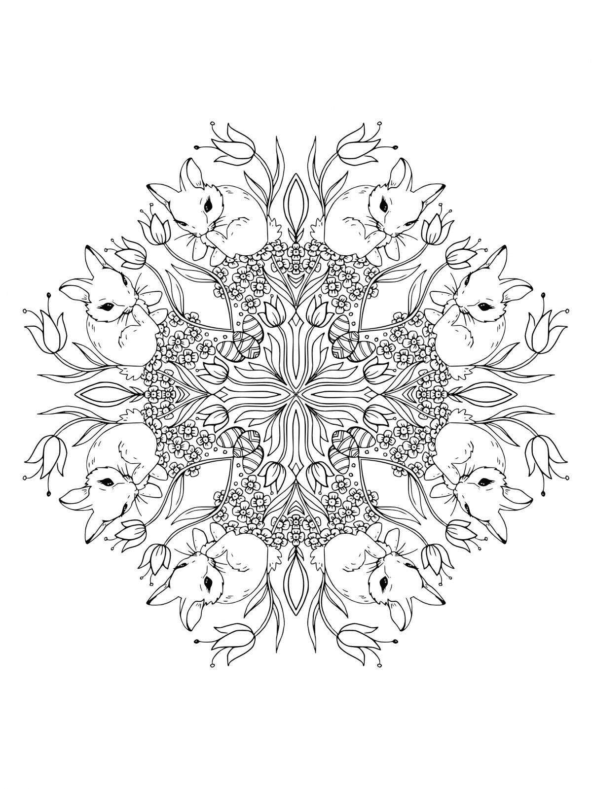 Free printable adult coloring pages
