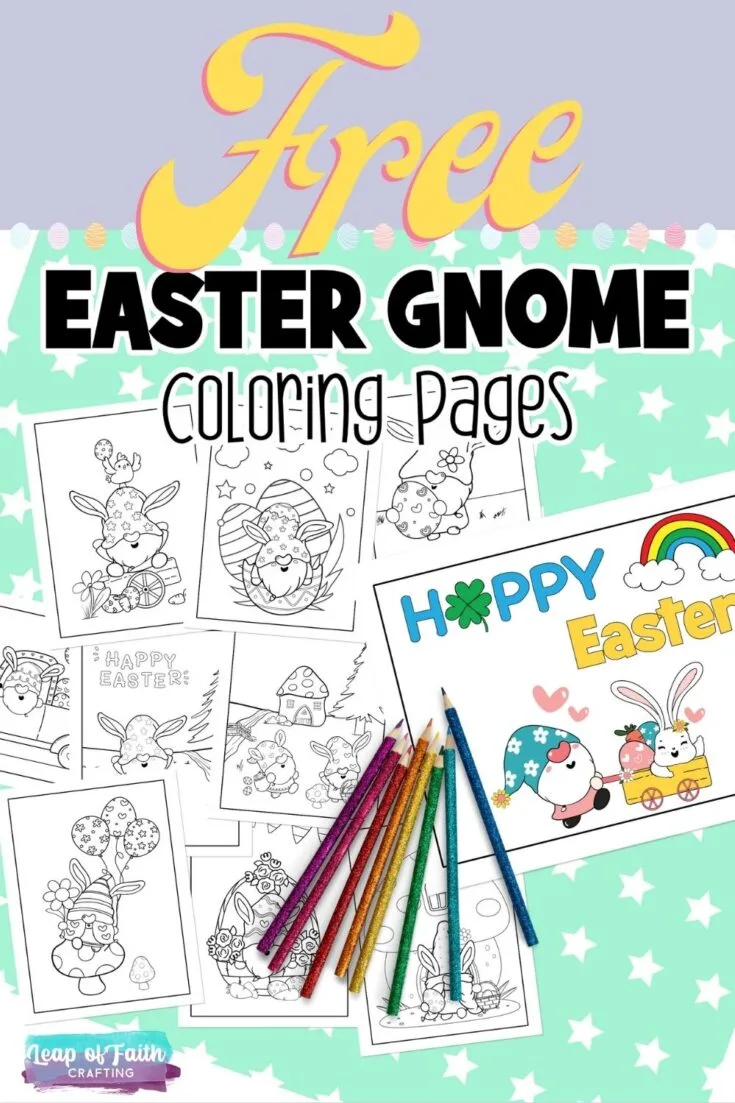 Free printable easter coloring pages sets