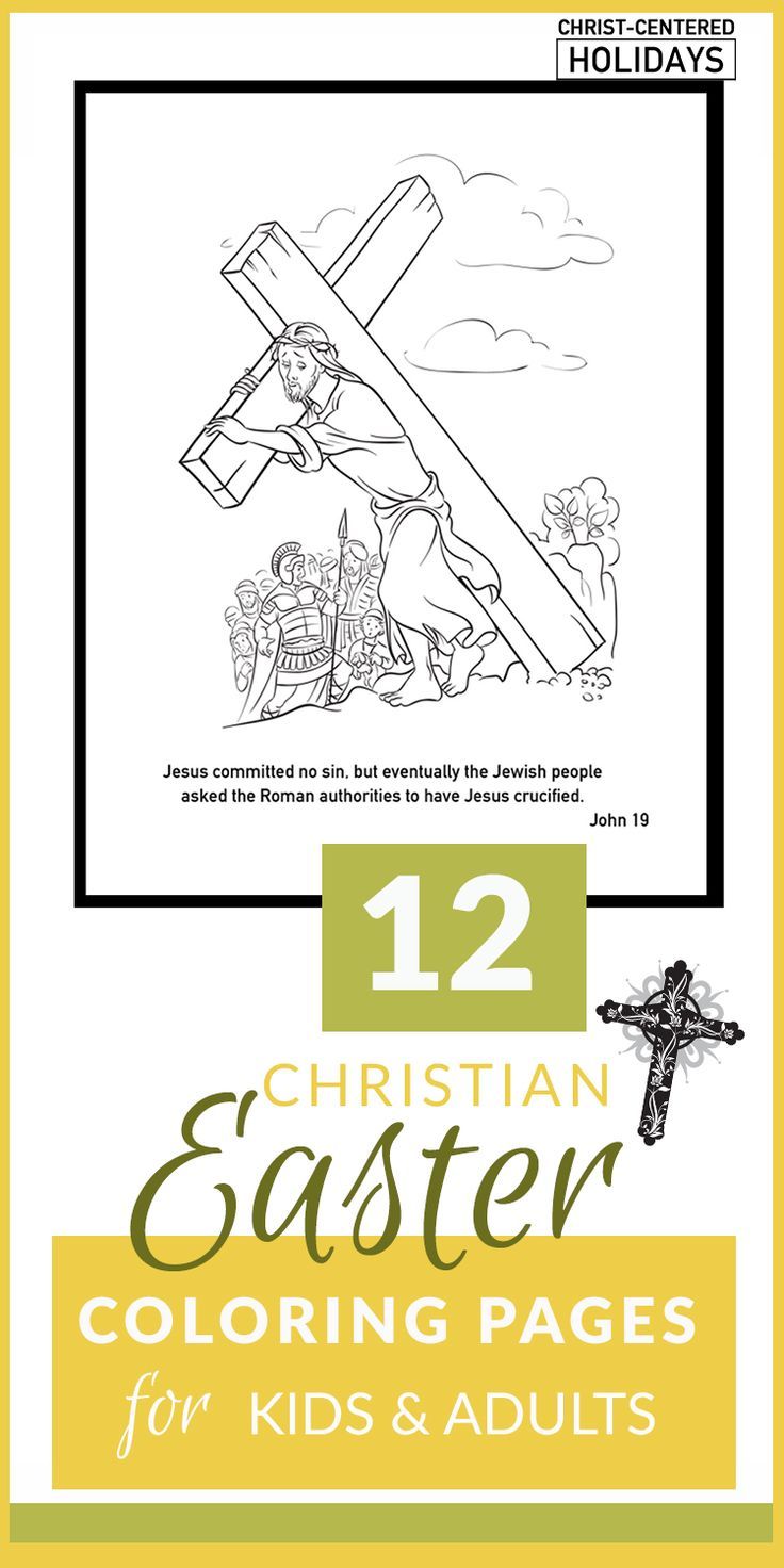 Christian easter coloring pages printables for kids adults easter christian easter coloring pages easter coloring pages printable