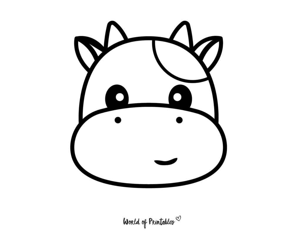 Easy coloring pages for kids