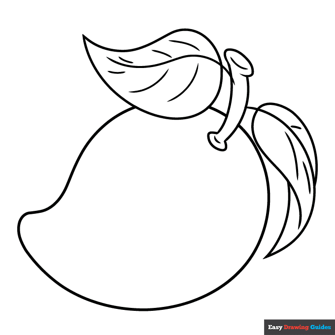 Free printable fruit coloring pages for kids
