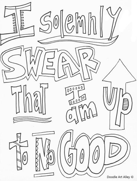 Harry potter coloring book harry potter coloring pages quote coloring pages