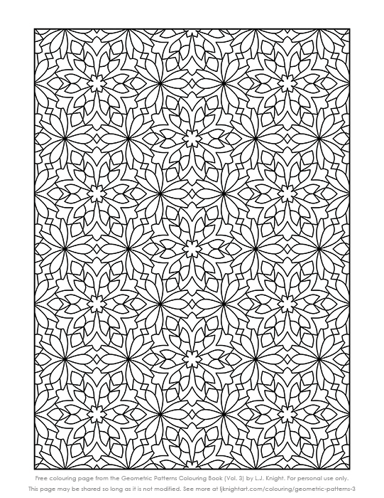 Free printable pattern colouring page for adults geometric coloring pages pattern coloring pages coloring pages
