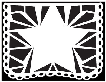 Papel picado coloring sheets