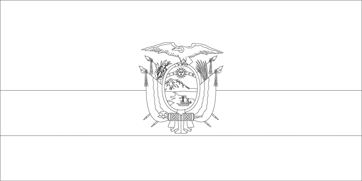World flags coloring pages
