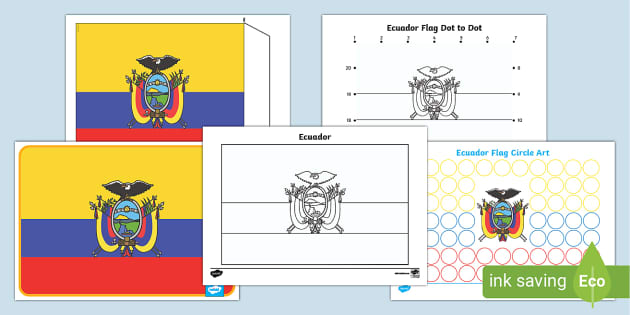 Ecuador national day display pack