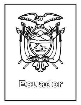 Qatar world cup countries coat of arms coloring pages by qetsy