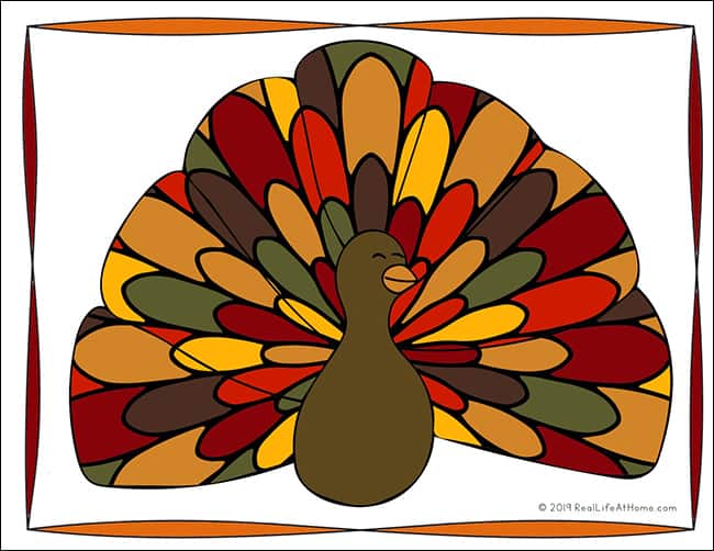Turkey coloring pages free printable thanksgiving coloring pages