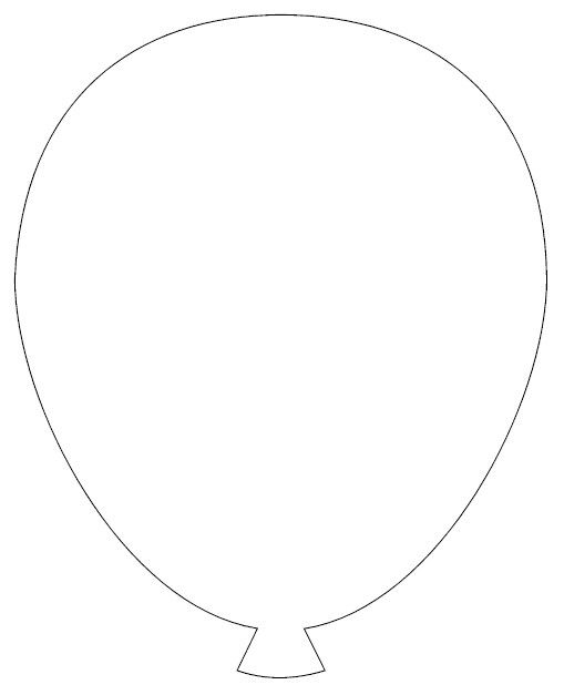 Home balloon template template printable balloons