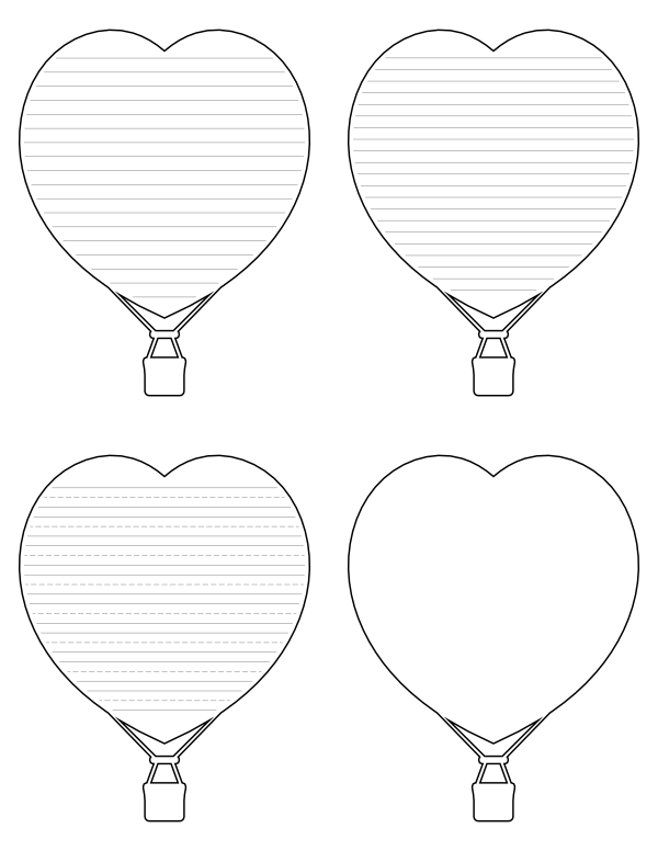 Free printable heart
